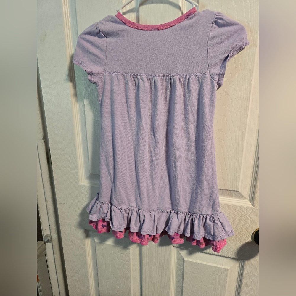 Disney Purple and Pink Kids Casual Dress